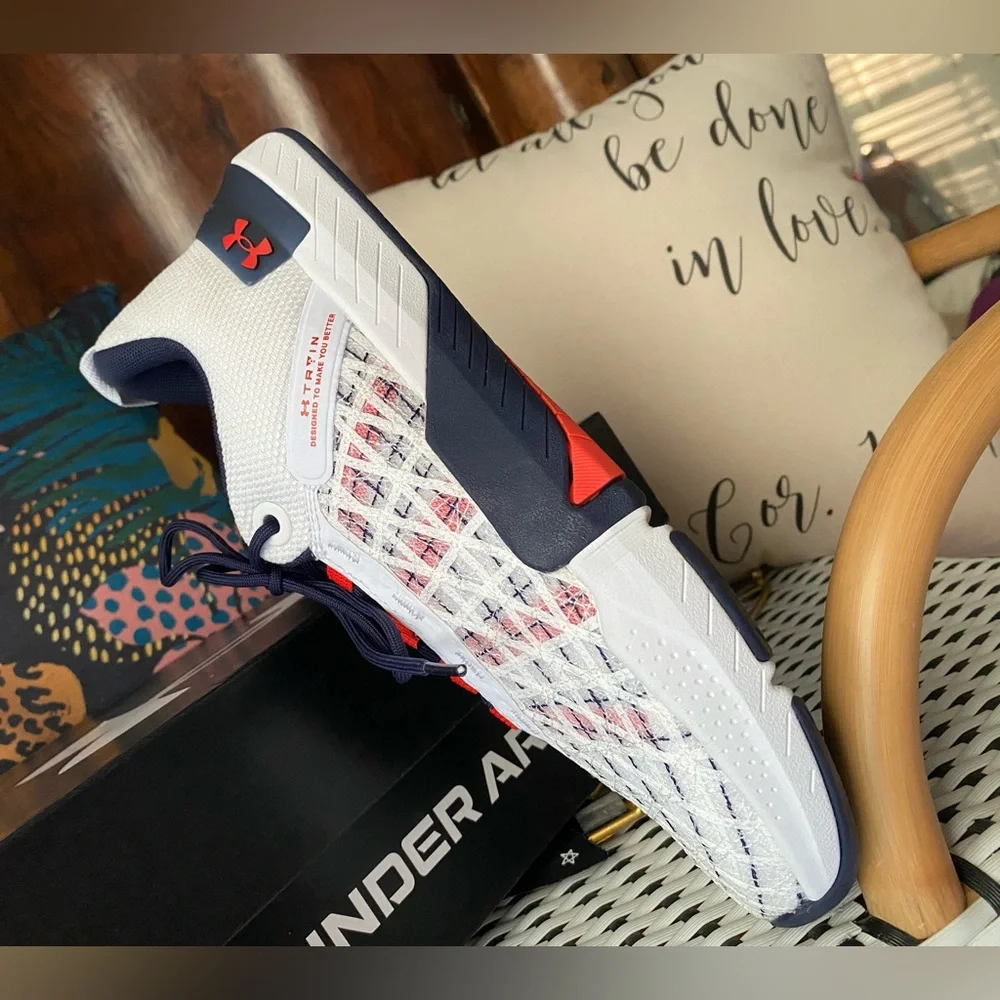 Under Armour UA Tribase Reign 5 Team Auburn Shoes ✨ Size 10.5 | vtg tiger brand